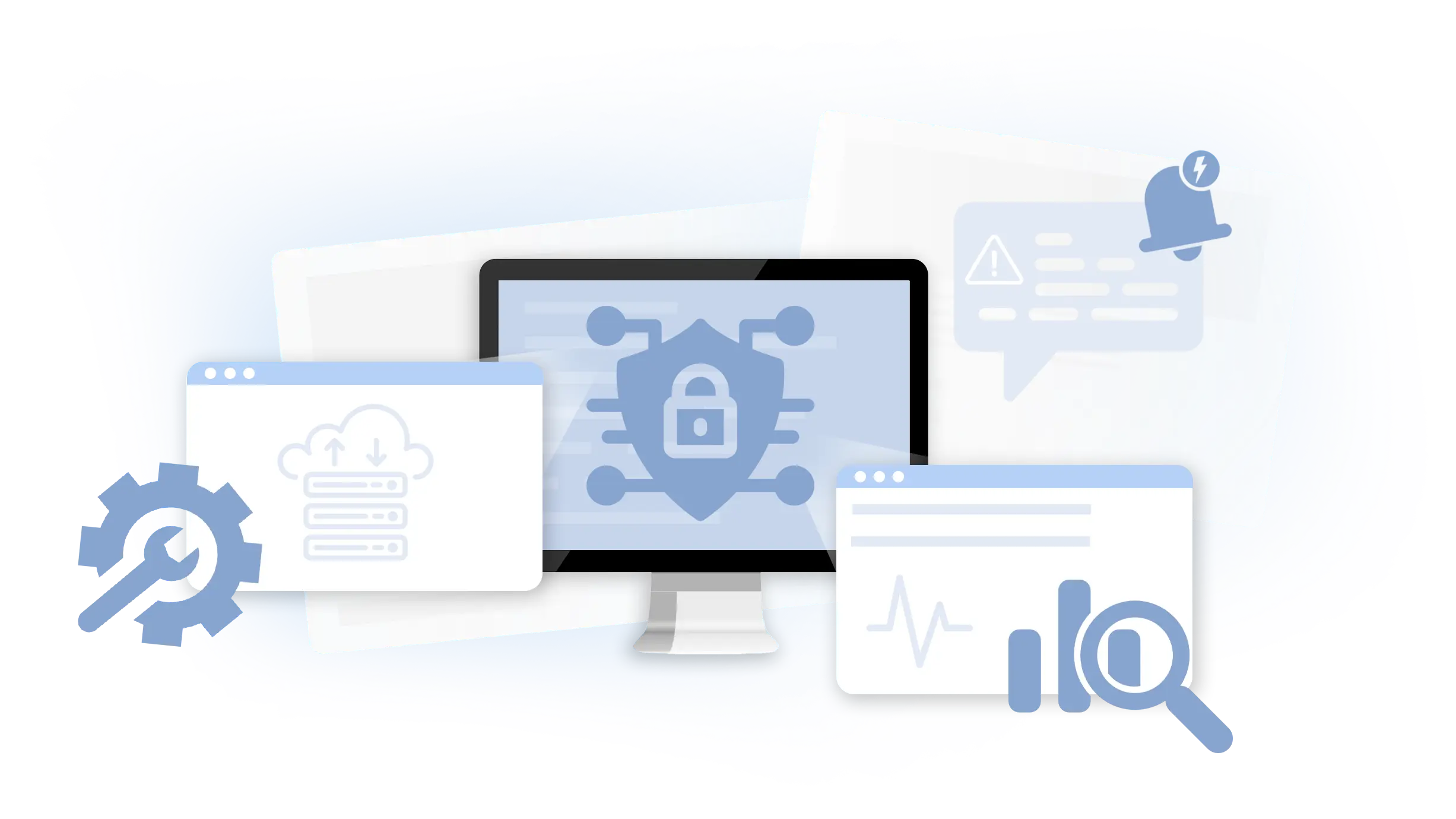 Monitoring en onderhoud van IT-systemen voor stabiele prestaties door IT bugsolutions