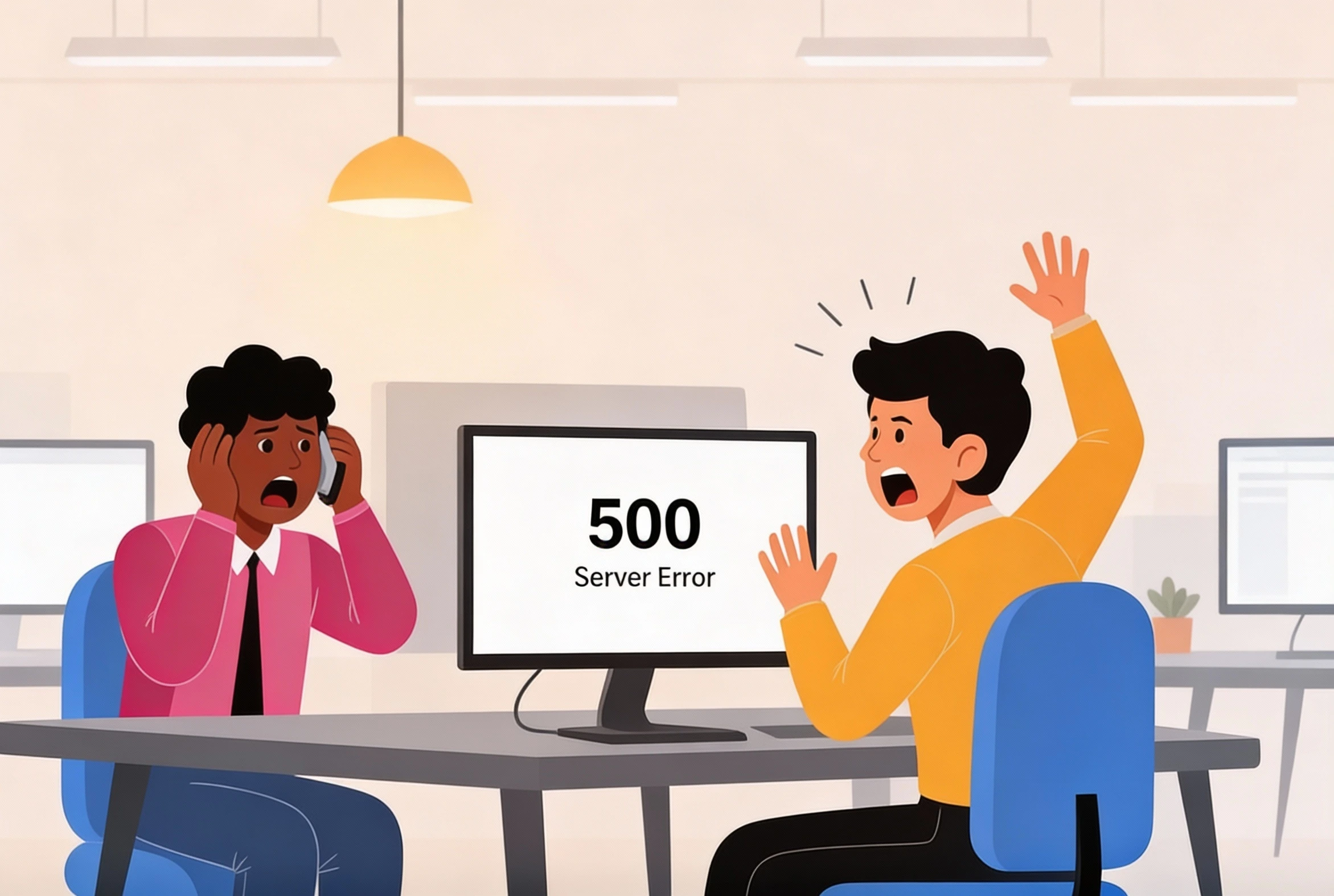 500 server error op je website? Oorzaken, risico’s en oplossingen
