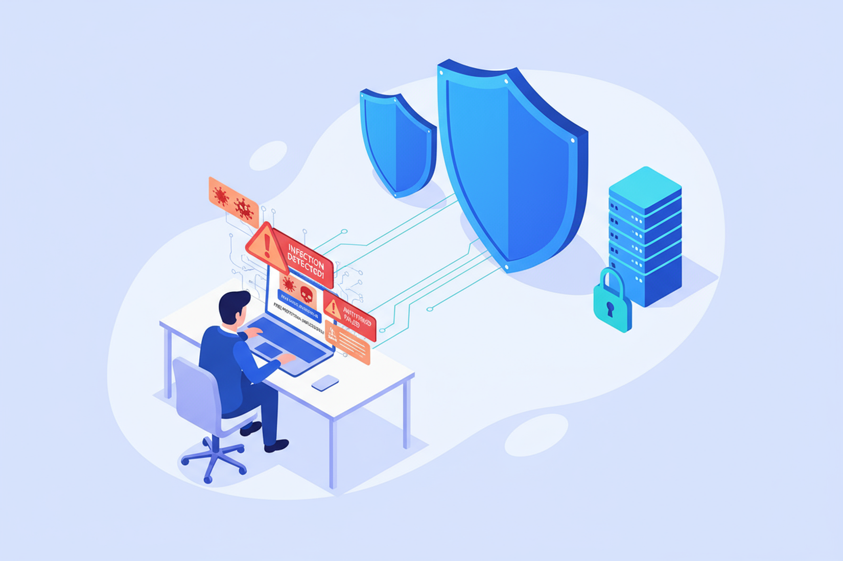 Waarom gratis antivirussoftware je bedrijf niet beschermt