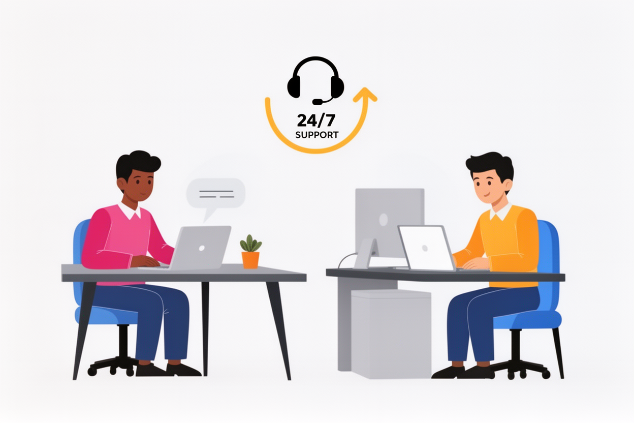 Wanneer is 24/7 IT-support en helpdesk noodzakelijk voor bedrijven?